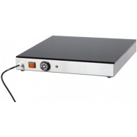 Piano Caldo Modello PVC4763 Struttura in acciaio inox Piano in vetro temperato