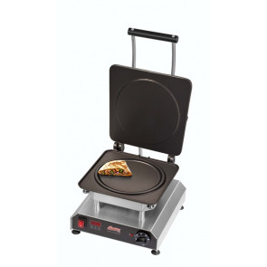 Piastra per Waffel con piastra per 1 waffel da Ø 220x10 mm, per quesadillas o tortillas Modello THERMOCOOK 1 + W-TC-MEXICAN SNACK