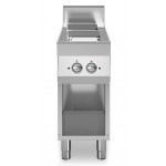 Cucina elettrica 2 piastre quadre MDLR Armadio aperto Modello F7040PCEQA