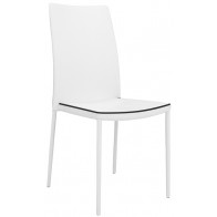 Sedia da interno TESR Struttura in metallo, rivestimento in ecopelle Modello 1456-30D
