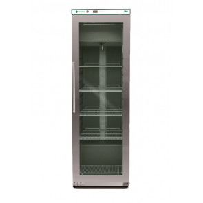 Armadio Frigo Refrigerato ventilato porta a vetri Modello G-EFV400GSS