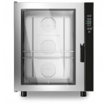 Forno elettrico a convezione con umidificatore MDLR per gastronomia Porta a bandiera Modello GEU1011P