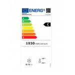 Armadio Frigo Espositore Refrigerato statico Eco Modello G-EF400G Porta a vetri