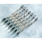 Tagliapasta liscio in acciaio inox 5 rulli Diametro rullo mm 55 Modello 529-010