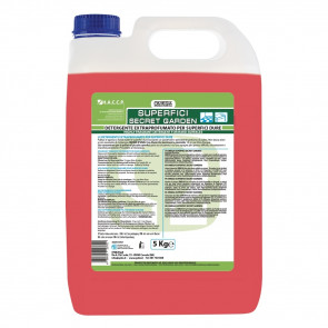 Detergente Sgrassante extraprofumato per superfici dure Secret Garden Cartone con 4 taniche da 5Kg Modello OSSG-20