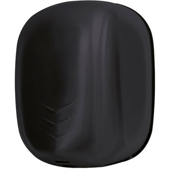 Asciugamani Elettrico con sensori ad infrarossi colore NERO in METALLO MDL alte prestazioni Asciugatura perfetta in 12-15 sec Modello ZEFIRO PRO UV 704519