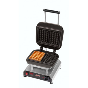Piastra per Waffel con piastra per 2 waffel da 150x105x23 mm (24 quadratini) Modello THERMOCOOK 1 +  W-TC-LORRAINE