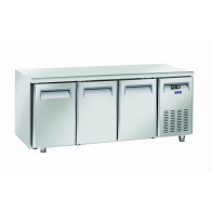 Tavolo Refrigerato Ventilato TROPICALIZZATO con Porte autochidenti Modello QR3100SG