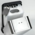Dispenser di sapone a schiuma MDL con erogazione " PUSH"  Modello SUPERB 105835