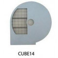 Disco per cubettare PS14 - adatto per cubi di circa 14mm (+ disco da taglio tag14) per Tagliaverdura Modello TITANIUM