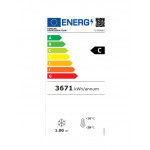 Armadio Frigo statico Eco Modello G-EF600G Porta a vetri