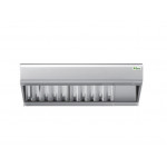 CAPPA A CONDENSAZIONE IN ACCIAIO INOX MODELLO ACCAPSTR 937x892x323 mm
