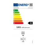 Cantina per vino ventilata doppia temperatura Modello CW46G2TB per 46 bottiglie da 0,75 lt