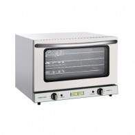 Forno a convezione ventilato Modello FD47 Timer meccanico 0-120’ Capacità N° 4 Griglie 45x33 cm Potenza 2.5 Kw