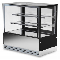 Vetrine pasticceria quattro lati vetro 2 Ripiani Modello DELUXE92PSV