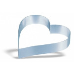 Cuore in acciaio inox Altezza 4,5 cm Modello 641-0