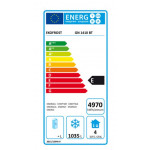 Armadio frigo refrigerato EKF in acciaio inox AISI 201 Modello GN1410TN