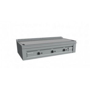 Teppanyaki a gas Modello RisCu074 Piastra per cottura giapponese 3 zone cottura