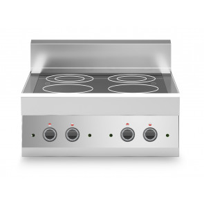 Cucina elettrica a infrarossi 4 zone di cottura MDLR Modello F6570PVET