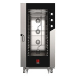 Forno elettrico a convezione combinato con vapore Modello MKF1664S Capacità n.16 teglie cm 60x40 Potenza Kw 31