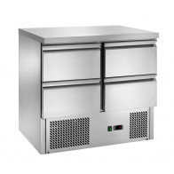Saladette refrigerata con quattro cassetti Modello AK9414D