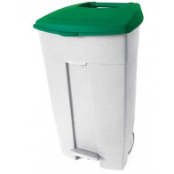 Contenitore mobile a pedale in plastica CONTIPLAST120L MDL Colore VERDE Modello 102538