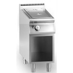 Bagnomaria elettrico 1 vasca GN 1/1 MDLR Vano aperto Modello CL7040BME