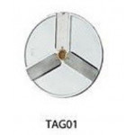 Disco per taglio spessore 1mm DF01 - adatto per cetrioli, carote anelli di cipolla, patate fritte, cavoli bianchi, ecc per Tagliaverdura Modelli TITANIUM