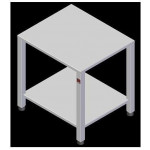 Forno elettrico ventilato a convezione con umidificazione indiretta per gastronomia, panetteria pasticceria Modello EKF423NU Capacità n.4 teglie/griglie cm 42,9x 34,5 Potenza Kw 2,8 Apertura a ribalta