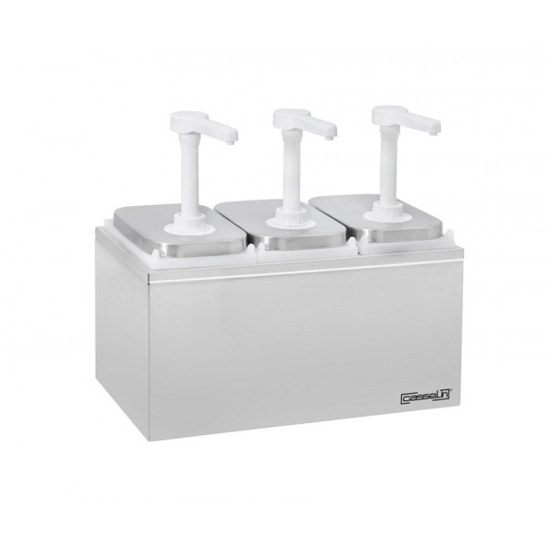 Dosatore per salse triplo CLN Modello CPSN32L