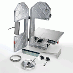 Segaossa da Banco Modello SO1650F3 Lunghezza nastro mm 1650 Motore Hp 1,5 - r.p.m. 1400 Puleggia mm 210