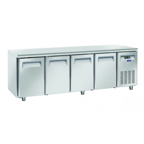 Tavolo Refrigerato TROPICALIZZATO GN1/1 in acciaio inox Refrigerazione ventilata Modello QN4100SG