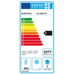 Tavolo frigo ventilato con lavello e alzatina Modello CLV4200TN Quattro porte