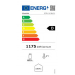 Armadio Frigo Refrigerato ventilato 2 porte battente Modello ICOOL110BLACK