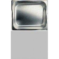 BACINELLA GASTRONORM ACCIAIO INOX 18/10 AISI 304 GN 1/2 Modello BA12020