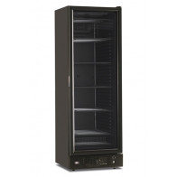 Freezer verticale statico con agitatore Modello FR372VSTBLACK Con porta a vetro