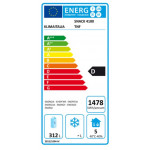 Tavolo refrigerato ventilato Modello SNACK4100TNF Quattro porte