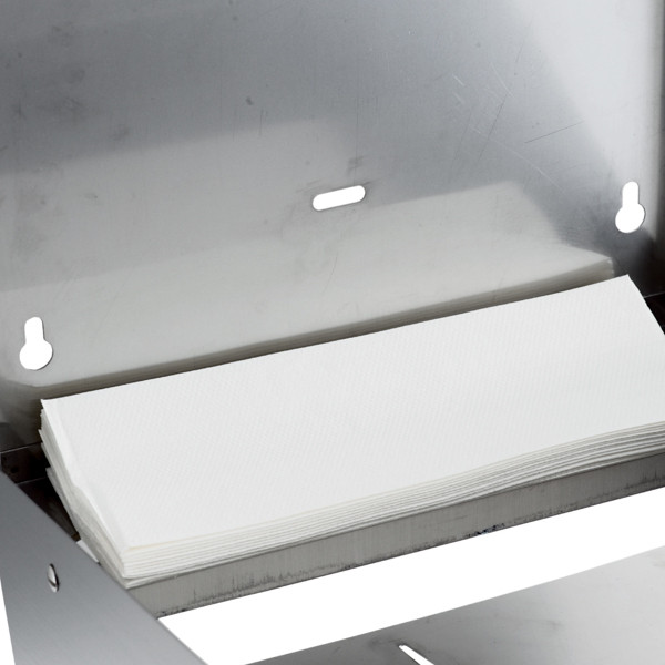 Defacto Asciugamani di carta pieghevoli per dispenser di asciugamani di carta a zig-zag, particolarmente assorbenti, 1 strato, colore grigio, 5000 fogli naturali