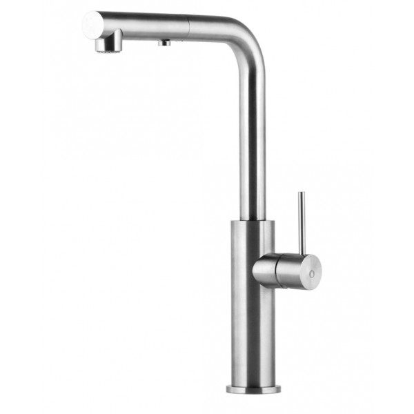 Miscelatore monoforo con doccetta estraibile MNL Modello EROSS316
