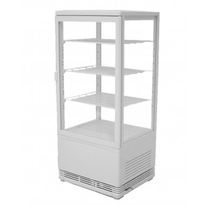 Armadio Refrigerato ventilato\espositore bibite Modello VRN78BIANCA Porta a vetro