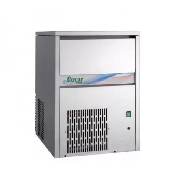 Fabbricatore di Ghiaccio a scaglie granulari Deposito 15 Kg Produzione nelle 24 ore 100Kg Modello GC100 A-W