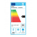 Armadio Frigo Refrigerato Statico Eco Modello G-ER500PSS Per pasticceria Struttura esterna in acciaio inox