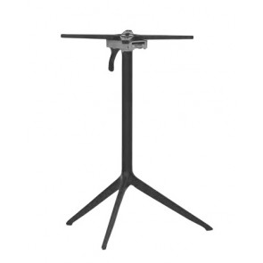 Base da esterno TESR ​Struttura in alluminio verniciato  accatastabile con accessorio pieghevole Modello 692-C57