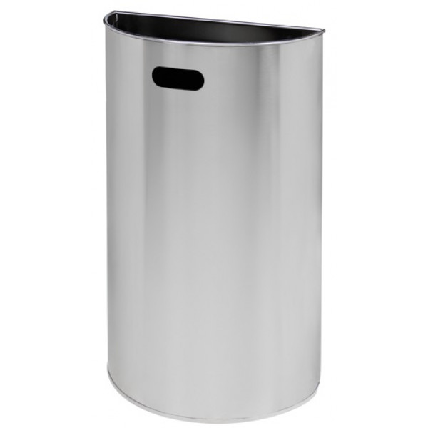 Gettacarte murale 40 L MDL in acciaio inox satinato Modello MILUNA  773046