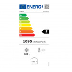 Congelatore a pozzetto Coperchi vetrati scorrevoli Modello AX300CFG DOPPIA TEMPERATURA 3 CESTELLI