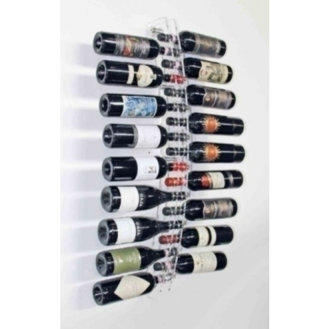 Cantinetta ventilata da incasso 24 bottiglie di vino DW242THK colore nero