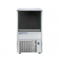 Fabbricatore di ghiaccio a cubetto cavo Deposito 12 Kg Produzione nelle 24 ore 40 Kg Modello PS42