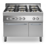 Cucina a gas 6 fuochi MDLR Forno a gas statico Modello F70110CFGB