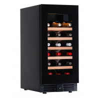 Cantina refrigerata per vino ventilata Modello CW37G1TB per 28 bottiglie da 0,75 lt