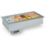 Drop in e mobile da incasso caldo dry(caldo secco) Modello ARMONIA 4 GN DRY Gastrnorm capacità 4 vasche Gn1/1